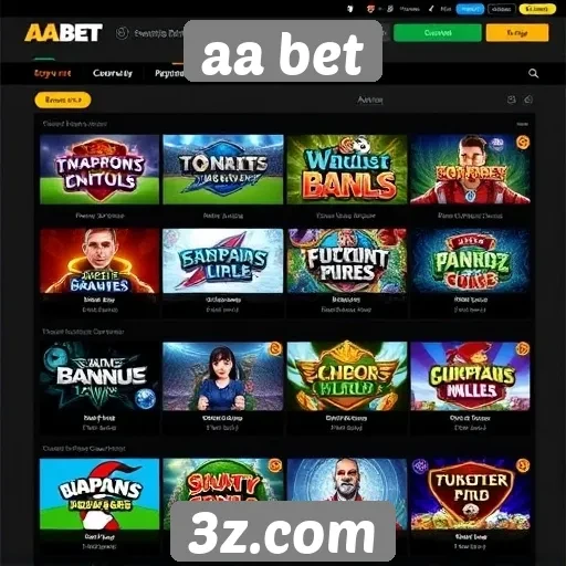 Análise dos jogos disponíveis no site aa bet